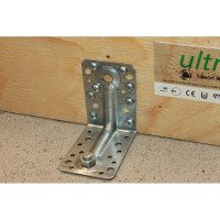 Крепежный уголок LUCKY Guy 90х90х65х2,0 мм усиленный RAM-BO оцинк. 200 02 090 11