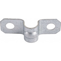 Металлическая двухлапковая скоба EKF d8-9 мм, 10 шт. PROxima sm-2-8-9-r