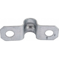 Металлическая двухлапковая скоба EKF d8-9 мм, 10 шт. PROxima sm-2-8-9-r