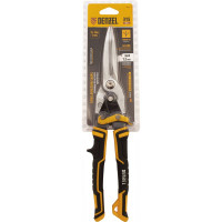 Ножницы по металлу Denzel 315мм, прямой проходной рез, сталь-CrMo, трехкомп.рук-ки 78373