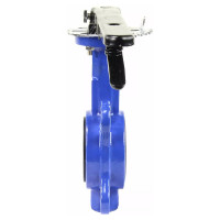 Поворотный дисковый затвор DN.ru WCB-316L-NBR Ду250 Ру16 с рукояткой D050-02164