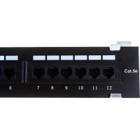 Патч-панель ExeGate EPPW-12-8P8C-C5e-FR UTP.настенная.12.port.cat.5e.dual.IDC.RoHS 256754