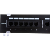 Патч-панель ExeGate EPPW-12-8P8C-C5e-FR UTP.настенная.12.port.cat.5e.dual.IDC.RoHS 256754