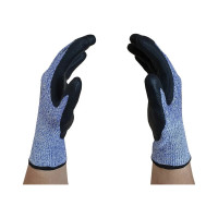 Перчатки для защиты от порезов SCAFFA Рубеж Нит С DY1350FRB-B/BLK, размер 11 00-00011909