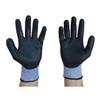 Перчатки для защиты от порезов SCAFFA Рубеж Нит С DY1350FRB-B/BLK, размер 11 00-00011909