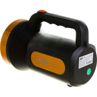 Фонарь-прожектор Jazzway аккумуляторный Accu7-L10W 10Вт IP20 350лм (7ч)/100лм (26ч) аккумуляторный 3.7В Li-Ion 7.2А.ч дальность луча 800м 5030701