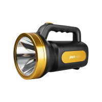 Фонарь-прожектор Jazzway аккумуляторный Accu7-L10W 10Вт IP20 350лм (7ч)/100лм (26ч) аккумуляторный 3.7В Li-Ion 7.2А.ч дальность луча 800м 5030701