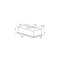 Кухонная вытяжка HOMSair CAMELIA POWER 60 белый Camelia Power 60 White