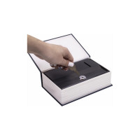 Сейф-книга BRAUBERG Английский словарь, 54х115х180 мм, ключевой замок, темно-синий 291179