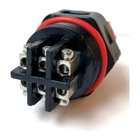 Водостойкий 6-полюсный разъем TTAF Elektronik 250V 25A IP68 WPI-0602M25