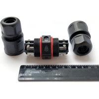 Водостойкий 6-полюсный разъем TTAF Elektronik 250V 25A IP68 WPI-0602M25