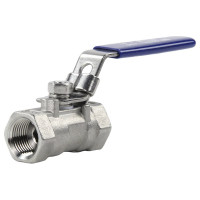 Шаровой стандартнопроходной кран DN.ru RP.316.230.MM Ду25 Ру63 муфтовый D160-00236