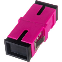 Оптический адаптер LANMASTER SC, OM4, симплексный LAN-SC-AM-OM4