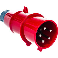 Электрическая кабельная вилка LANMASTER IEC 309, трехфазная, 32A, 380V LAN-IEC-309-32A3P/M