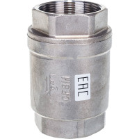 Клапан обратный LSCV 2″ Ду50 DN.ru Ру16 муфтовый, пружинный, нержавеющая сталь D100-00492