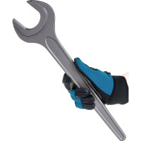 Гаечный рожковый ключ HORTZ односторонний 55 длинная ручка HOR 165190