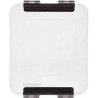 Ящик п/п Rox Box 210х170х140 мм с крышкой и клипсами, 3 л. прозрачный 18691 M-003-00.07