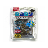 Съедобные искусственные виброхвосты LUCKY JOHN LJ Pro Series BABY ROCKFISH 1.4in, цвет S21, 20шт. 140149-S21