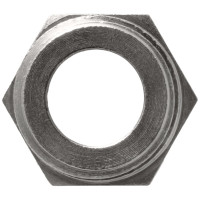 Ниппель MPF 1/2" латунный никелированный под прокладку, для гибкой подводки наружная резьба ИС.072742