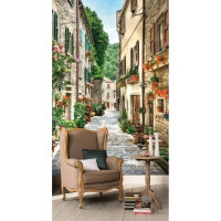 Фотообои Улица старого города 190х270 см МИР PrMir-13017-V2