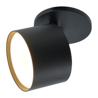 Светильник для натяжных потолков FERON ML211 настенно-потолочный под лампу GX53, черный 41475