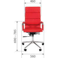 Компьютерное кресло CHAIRMAN 750 красный 00-07023172