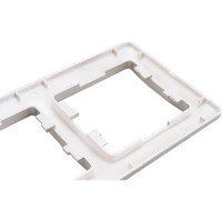 Горизонтальная 4-местная рамка Systeme Electric Glossa платина GSL001204