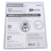 Лейка для верхнего душа Lemark 1-функциональная LM8033C