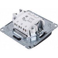 2-клавишный механизм переключателя Systeme Electric скрытой проводки Glossa 10А IP20 6 10AX антрацит GSL000765