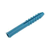 Набор для крепления ВИРТУОЗ дюбель 6х50 К, шуруп 4х60 потайная головка, желтый цинк, 18 шт. 00286