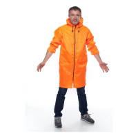 Влагозащитный плащ-дождевик БЕРТА облегченный, оранжевый 800-60-62