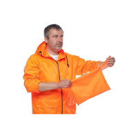 Влагозащитный плащ-дождевик БЕРТА облегченный, оранжевый 800-48-50