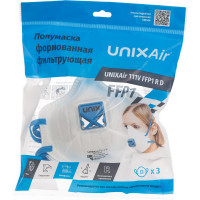 Формованная фильтрующая полумаска UNIXAir 111V FFP1 R D, 3 шт. 102-044-0004