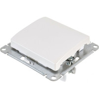 1-клавишный механизм выключателя Systeme Electric скрытой проводки Glossa 10А IP20 1 10AX перламутр GSL000611