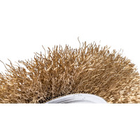 Щетка металлическая плоская (125х22 мм) для УШМ ЕРМАК 656-055