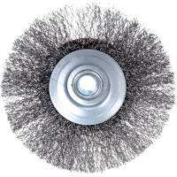 Щетка металлическая тарелка (125 мм; М14) для УШМ ЕРМАК 656-043