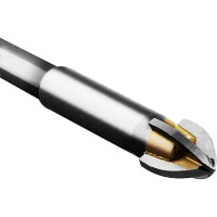 Сверло по стеклу и керамике четырехгранное 12 мм vertextools 335-04-12