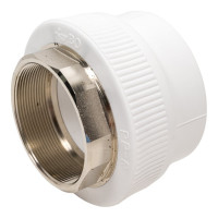 Комбинированная муфта Blue Ocean полипропиленовая, с внутренней резьбой - 90x3" под ключ PPRF/HTIA-90х3"