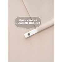 Однотонная рулонная штора Peora бежевая 73х170 см 66965
