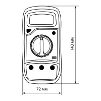 Цифровой мультиметр TDM ELECTRIC МастерЭлектрик MAS830L SQ1005-0011