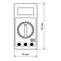 Цифровой мультиметр TDM МастерЭлектрик М-810В SQ1005-0009