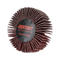 Головка-щётка лепестковая на шпильке (60x20x6 мм; P40) Orientcraft OCFW60206040