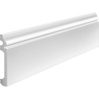 Напольный плинтус Stenopol 120х15х2000 мм под покраску C704