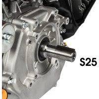 Двигатель бензиновый 4Т E1300E-S25 (13 л.с., 389 куб. см, к/л 25 мм, шпонка, элстарт) DDE 794-685