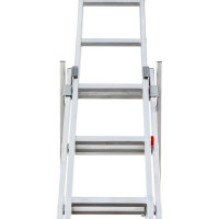 Трёхсекционная алюминиевая лестница SMARTY 3х10 SN011-310