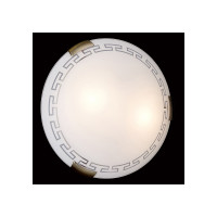 Настенно-потолочный светильник SONEX стекло, E27, 2х60W, GRECA 161/K