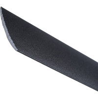 Порог прямой алюминиевый (37 мм; 0.9 м; декоративный; черный) Лука 00000001540