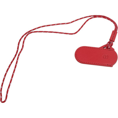 Кожаный чехол для ножей Victorinox Style Icon Classic Colors 58 мм, красный 4.0670
