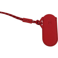 Кожаный чехол для ножей Victorinox Style Icon Classic Colors 58 мм, красный 4.0670