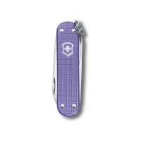 Нож-брелок Victorinox Classic SD Alox Colors Electric Lavender 58 мм, 5 функций, лавандов 0.6221.223G